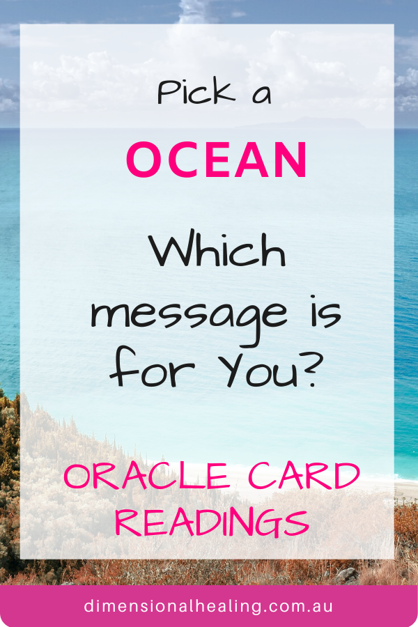 Earth Magic Oracle Ocean Message