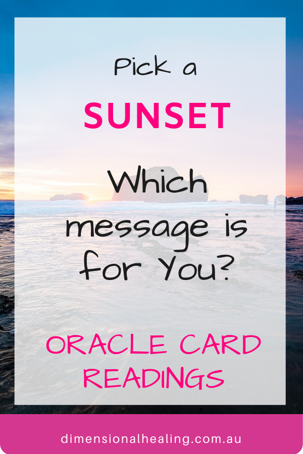 Wisdom of the Oracle Sunset 
