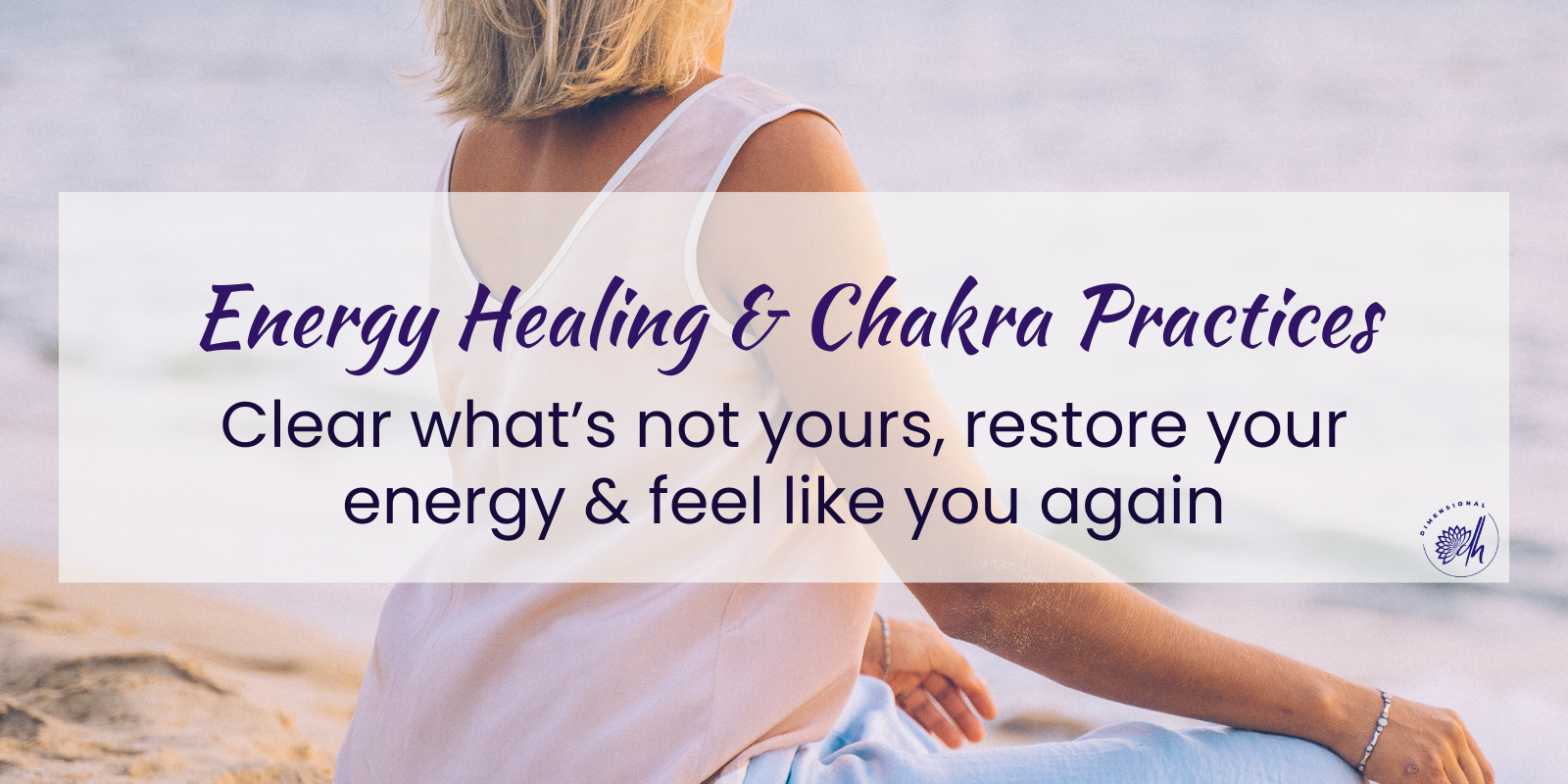 a woman sitting comfortable hands on knees eyes closed practicing energy meditation