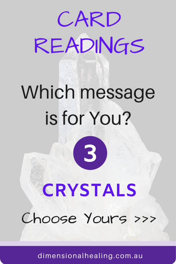 Crystal Earth Magic Oracle Message