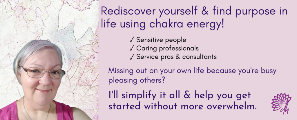 Lorelle teaches sensitive people emotional healing and self discovery strategies. Redesign your life and prioritise yourself using chakra energy